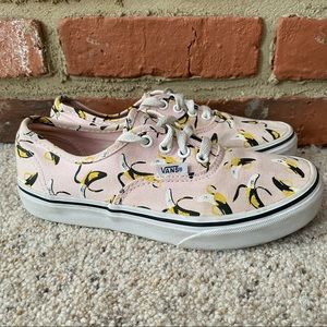 Vans Limited Edition- Andy Warhol Banana Sneakers Sz 3